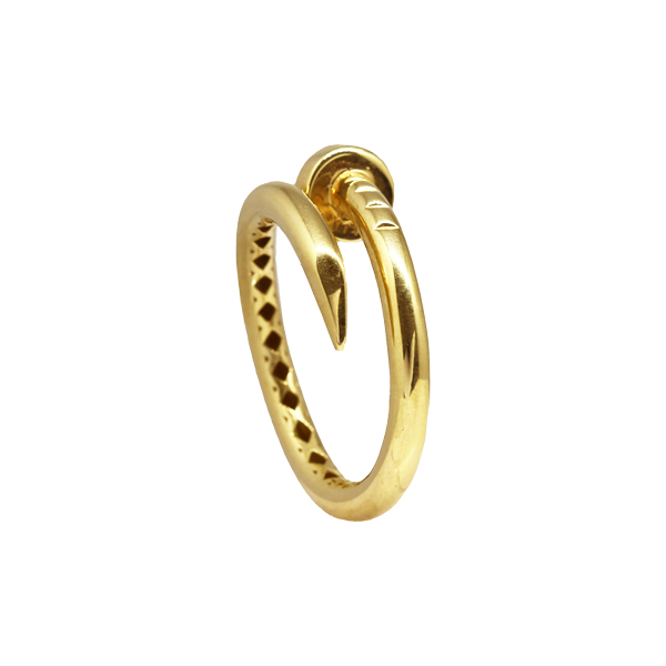 Anel Prego Ouro 18k