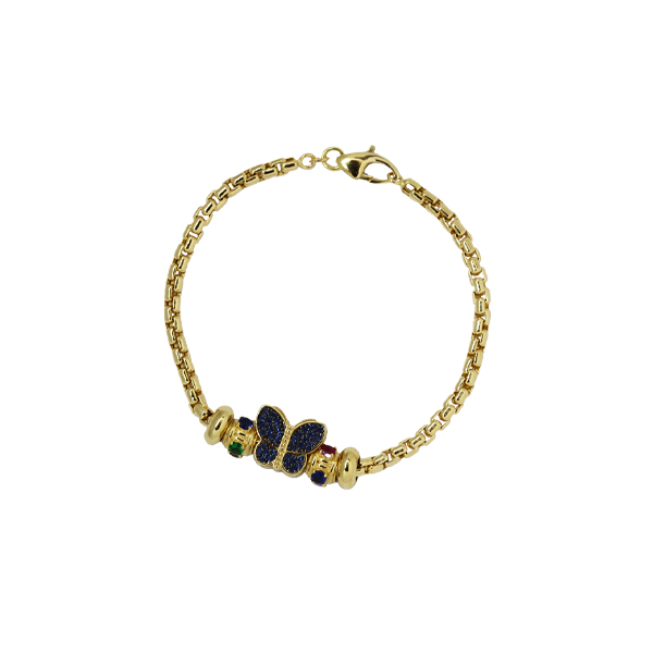 Pulseira Berloques Ouro 18k