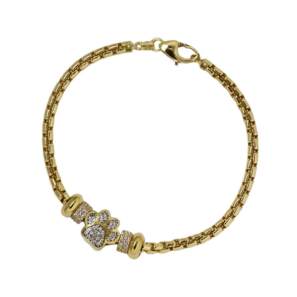 Pulseira Berloques Ouro 18k