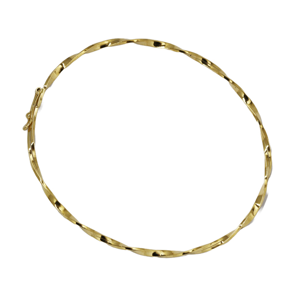 Bracelete Torcido Ouro 18k