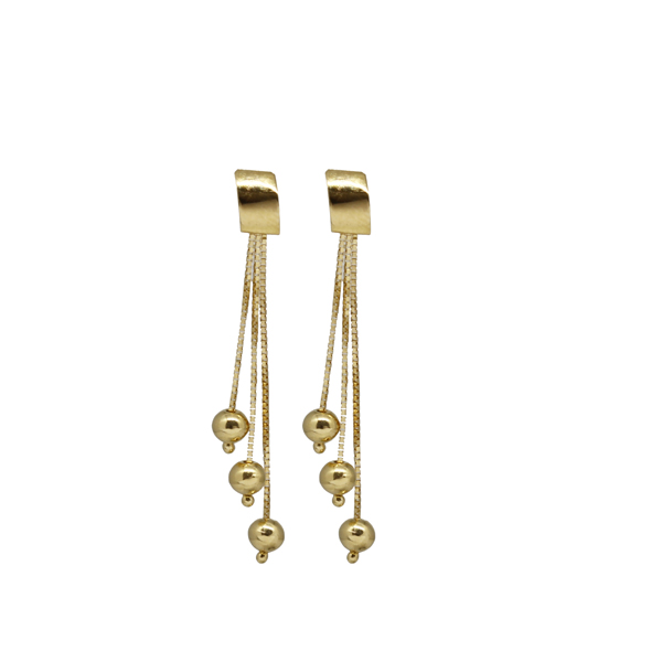 Brinco Franjas Ouro 18k