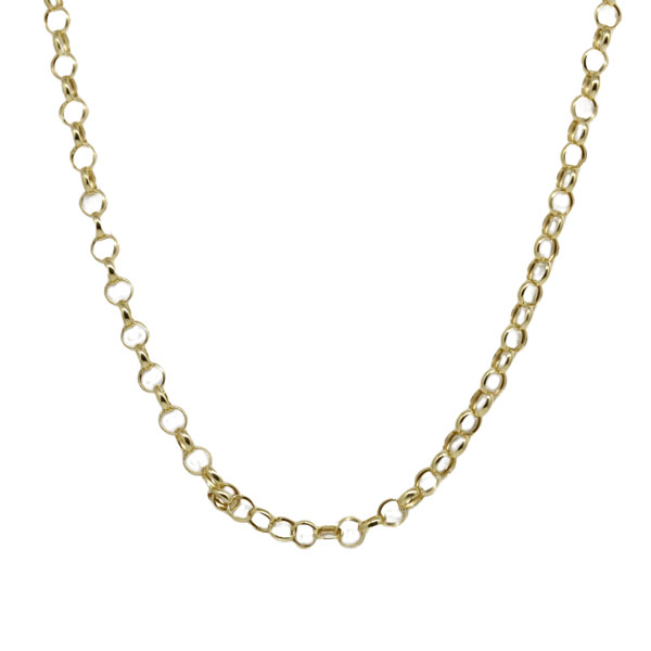 Cordão Elo Português Ouro 18k - 45cm
