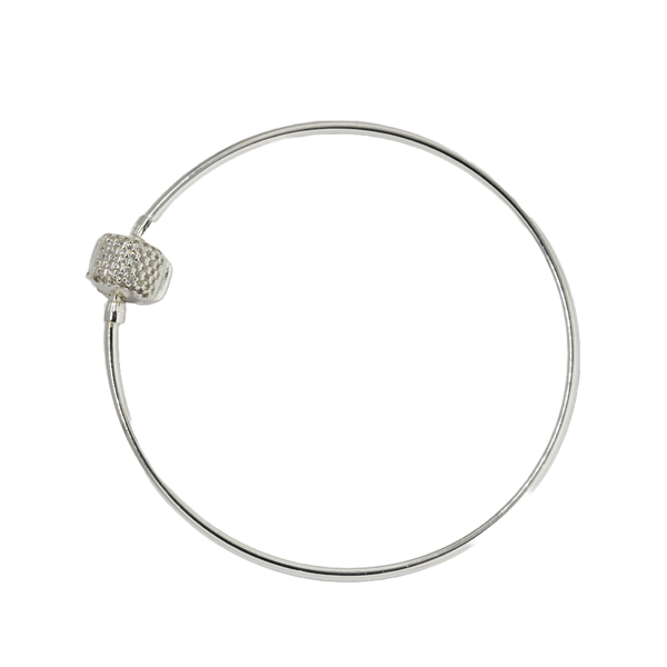Bracelete Prata 925 Zircônias