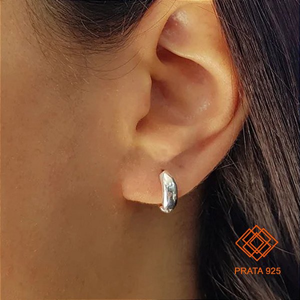 Brinco Argola Prata 925