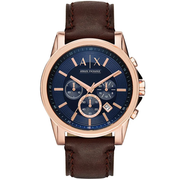 Relógio Armani Exchange Masculino Rose Ax2508b1 D1nx