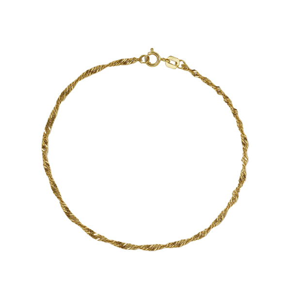 Pulseira Singapura Ouro 18k