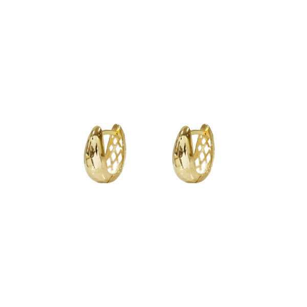 Brinco Argola Gota Pequena 18k