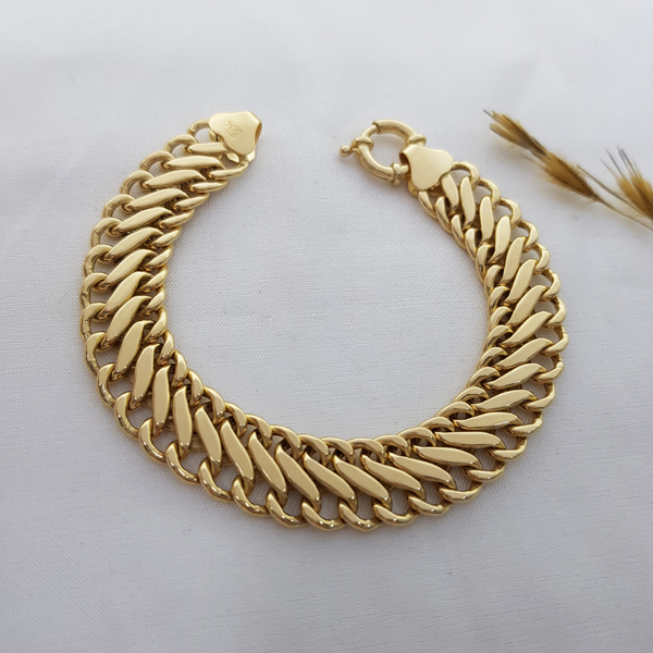 Pulseira Lacraia Ouro 18k