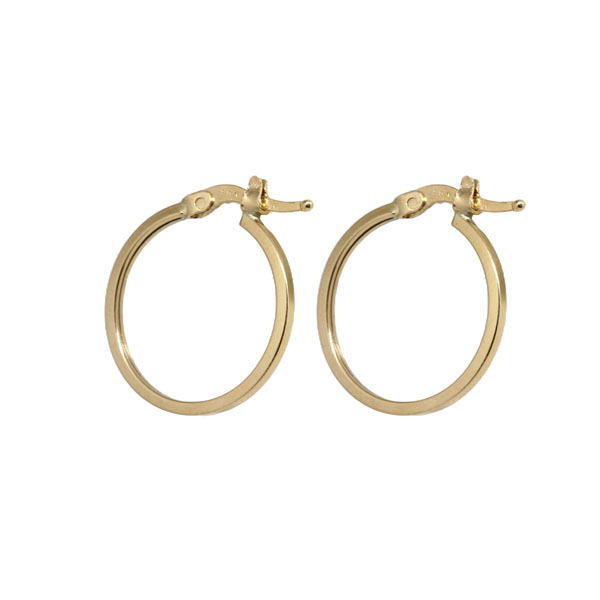 Brinco Argola Ouro 18k