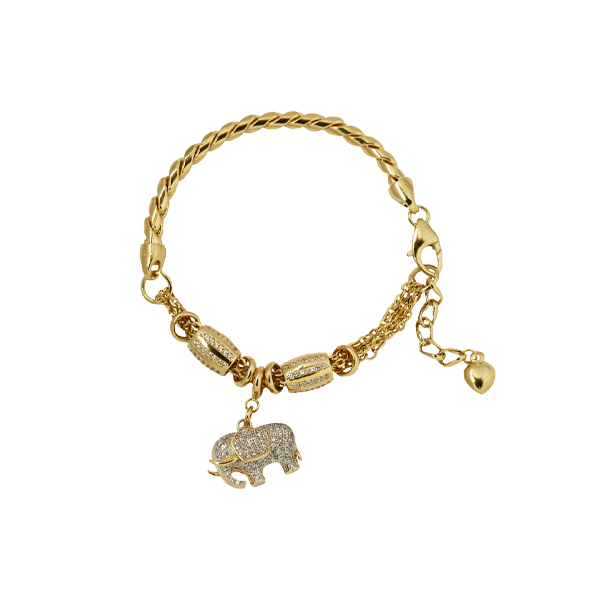 Pulseira Berloques Ouro 18k