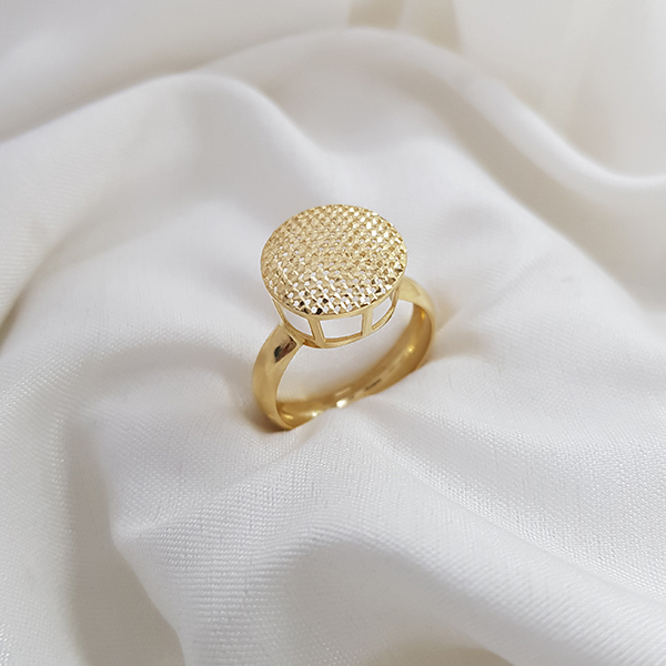 Anel Chuveiro Ouro 18k