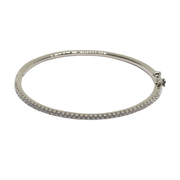 Bracelete Prata 925 Zircônias