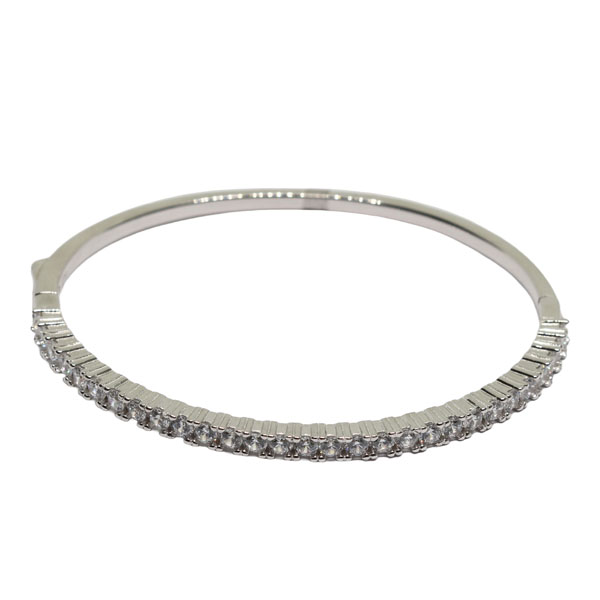 Bracelete Prata 925 Zircônias