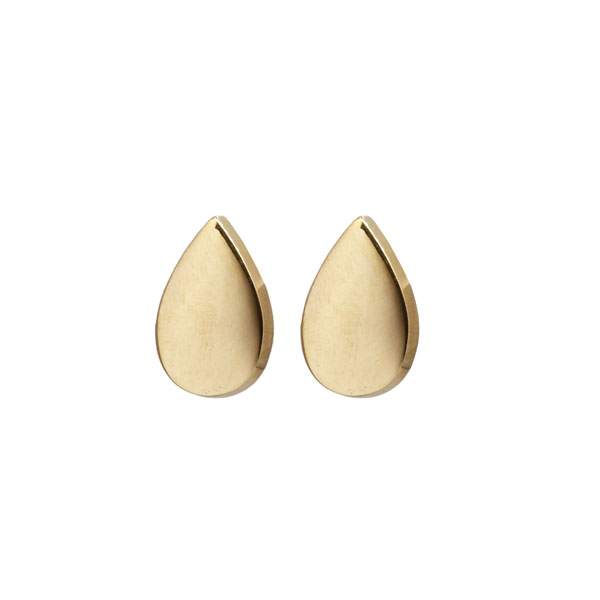 Brinco Bold Gota Ouro 18k cod-24472