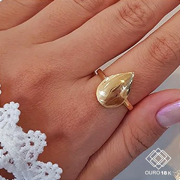 Anel Gota Bold Ouro 18k
