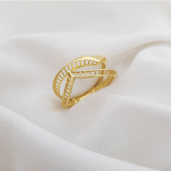 Anel Filigrana Ouro 18k