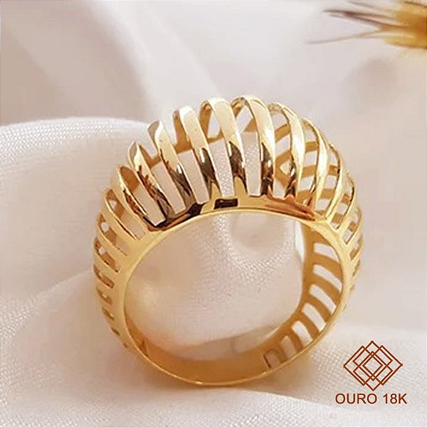 Anel Bold Ouro 18k