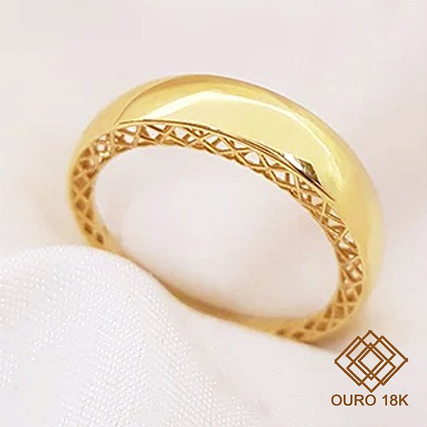 Anel Bold Ouro 18k