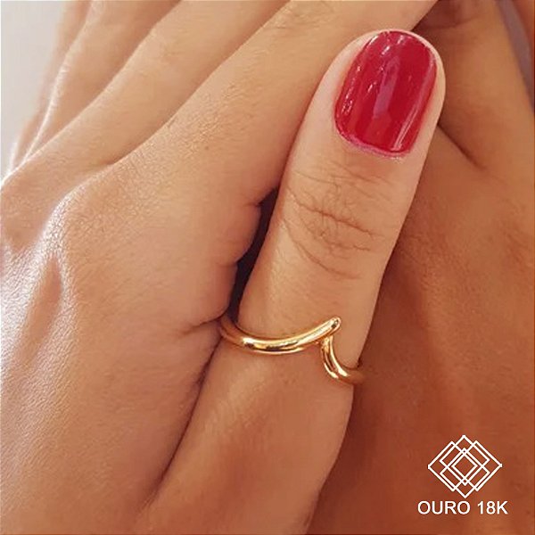 Anel Bold Ouro 18k