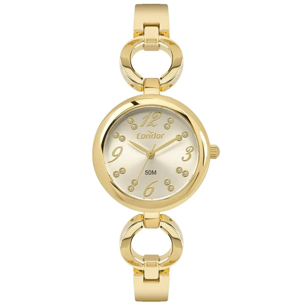 Relógio Condor Feminino Dourado Co2035nkd/5x
