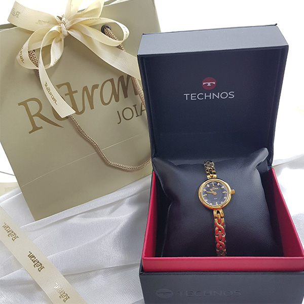 Relógio Technos Feminino Dourado 5y20lz/1p