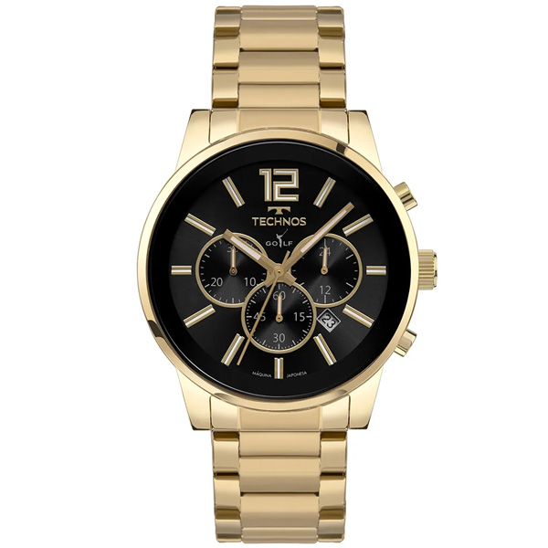 Relógio Technos Masculino Dourado Js25bcd/1d