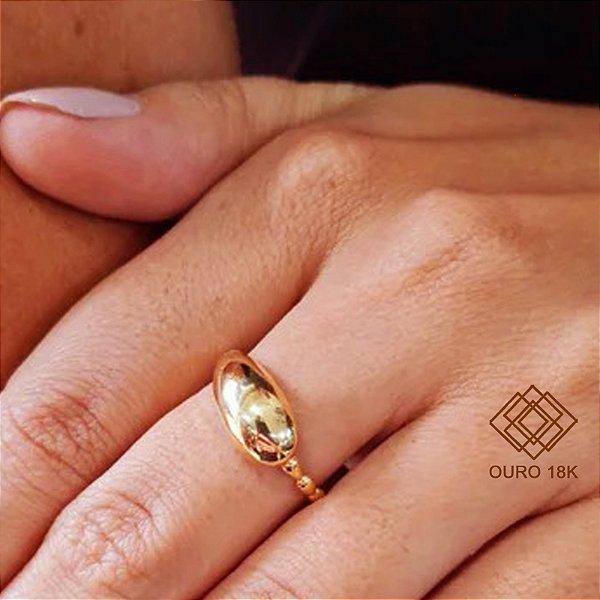 Anel Gota  Bold Ouro 18k