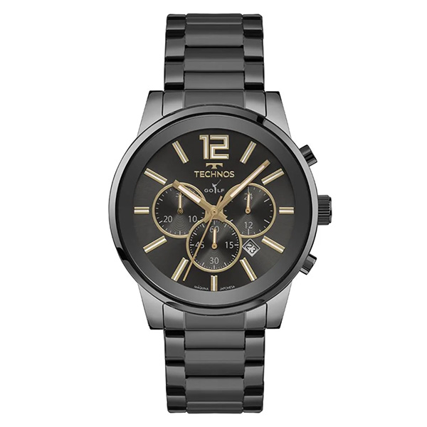 Relógio Technos Masculino Js25bce/1f Cronógrafo Grafite
