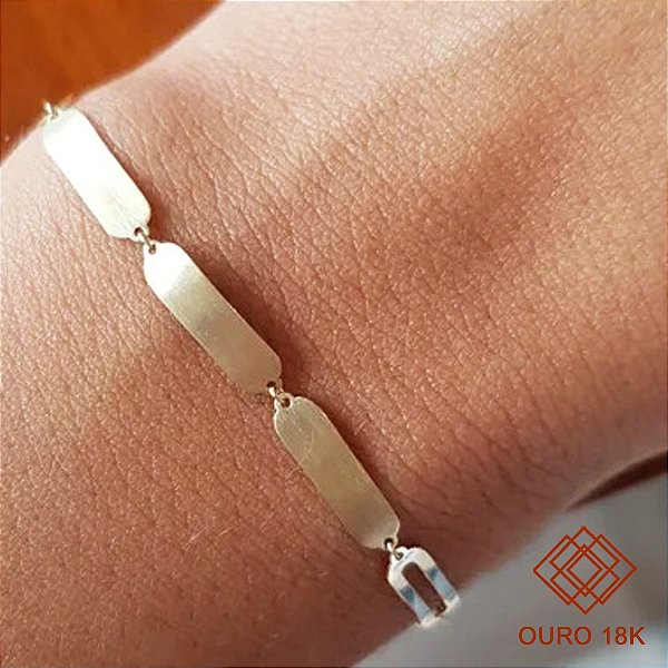 Pulseira Gold Line Ouro 18k