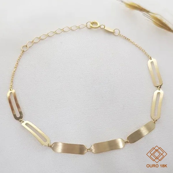 Pulseira Gold Line Ouro 18k