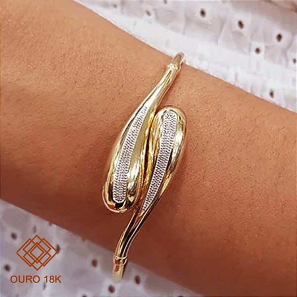 Bracelete Gota Bold Ouro 18k