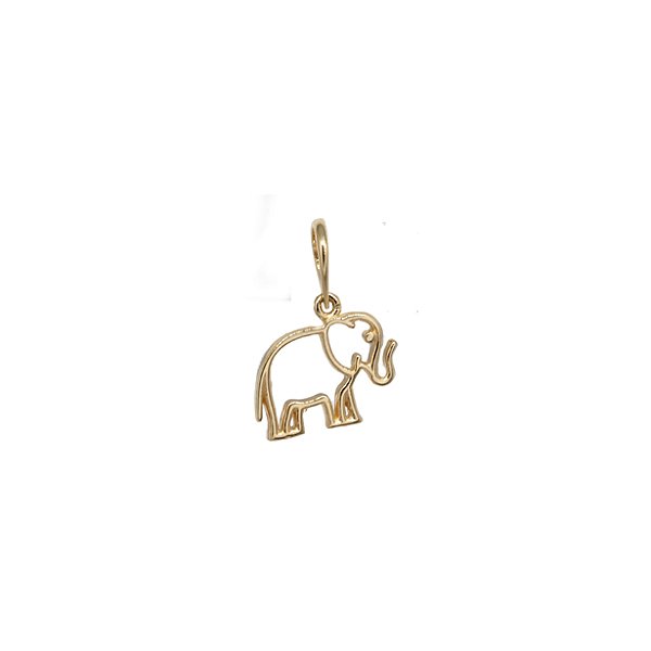 Pingente Elefante Ouro 18k