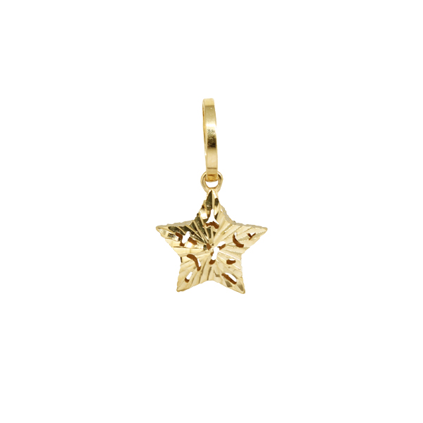 Pingente Estrela Ouro 18k