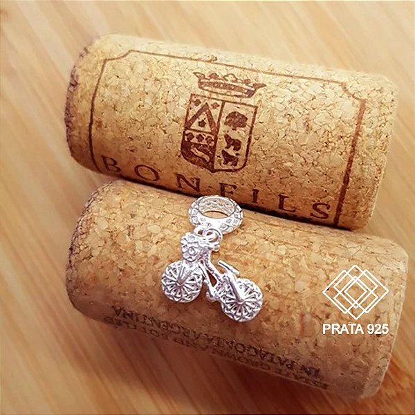 Berloque Bicicleta Prata 925