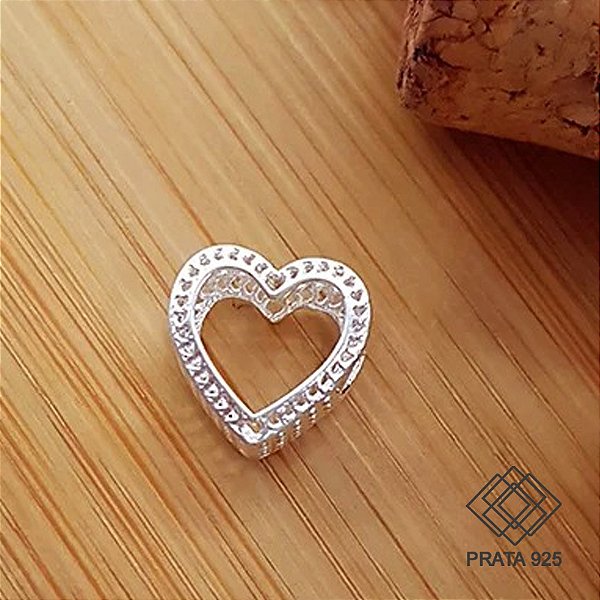 Pingente Coração Prata 925