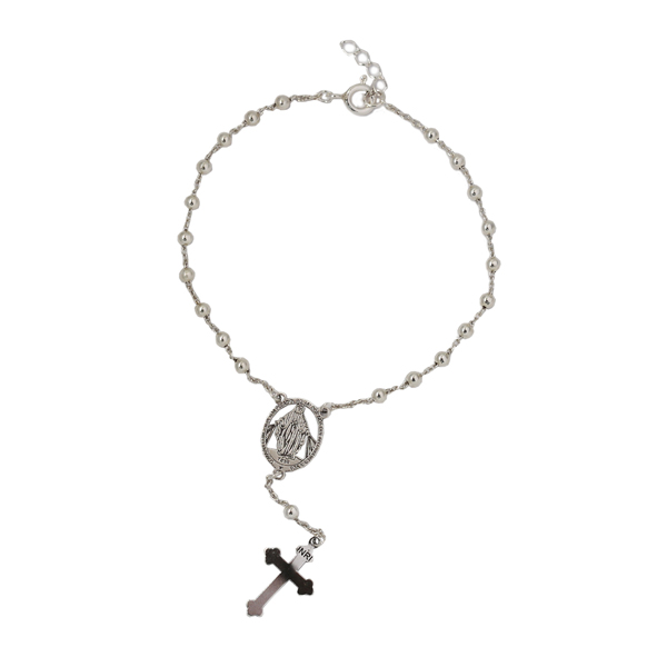 Pulseira Terço Prata 925