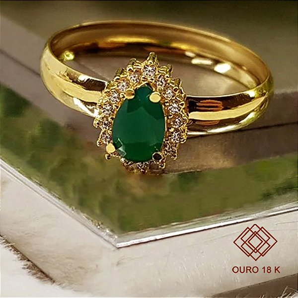 Anel Formatura Biomedicina Ouro 18k - Sem emblema