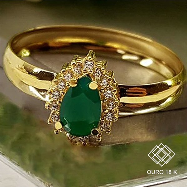 Anel Formatura Veterinária Ouro 18k - Sem emblema