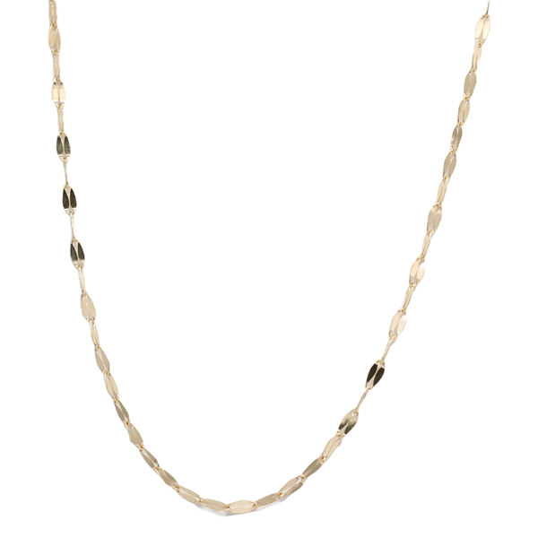 Cordão Malha Coffee Ouro 18k