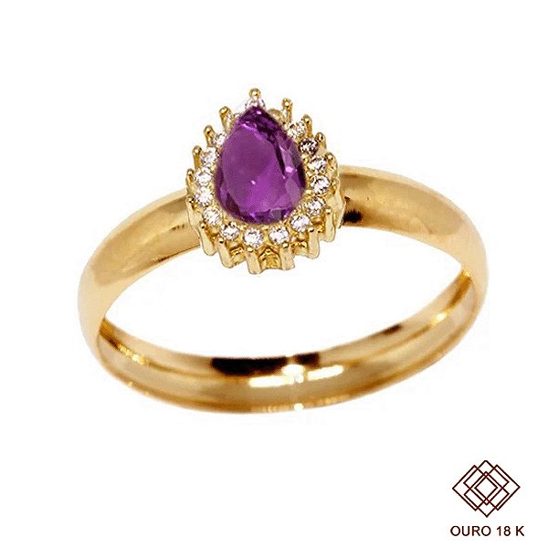 Anel Formatura História Ouro 18k - Sem emblema