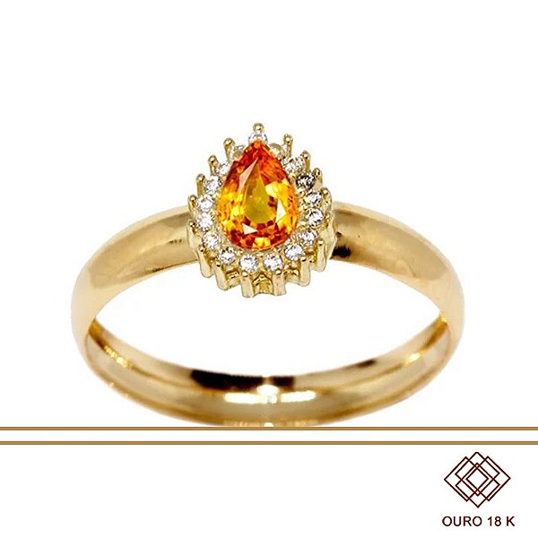 Anel Formatura Farmácia Ouro 18k - Sem emblema