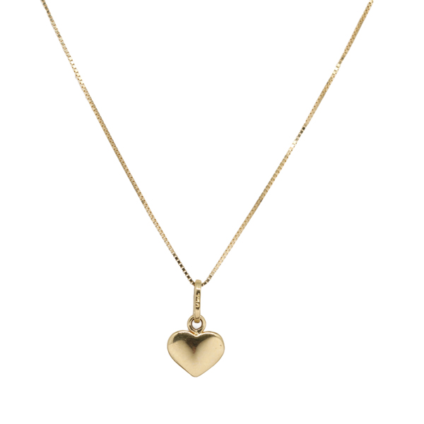 Kit Cordão Ouro 18k + Pingente Coração Ouro 18k