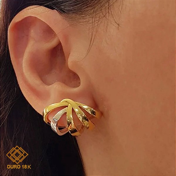 Brinco Duality Ouro 18k