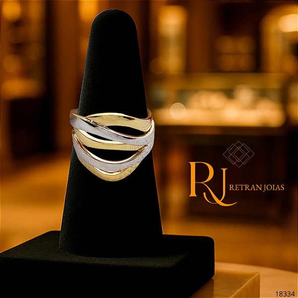Anel Duality Ouro 18k