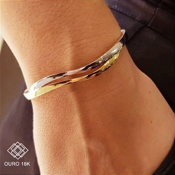 Bracelete Duality Ouro 18k