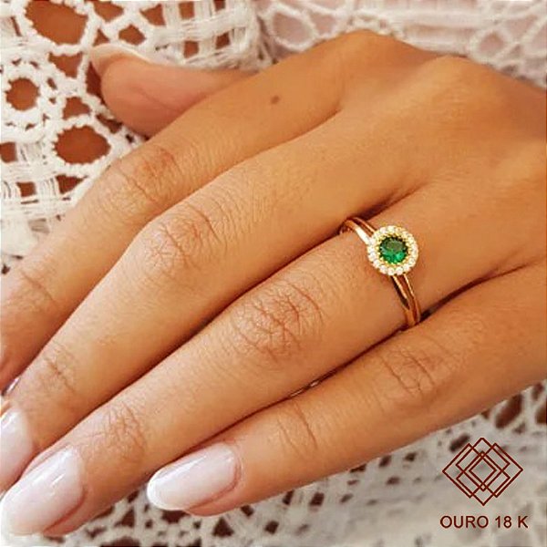 Anel Formatura Bioquímica Ouro 18k - Sem emblema