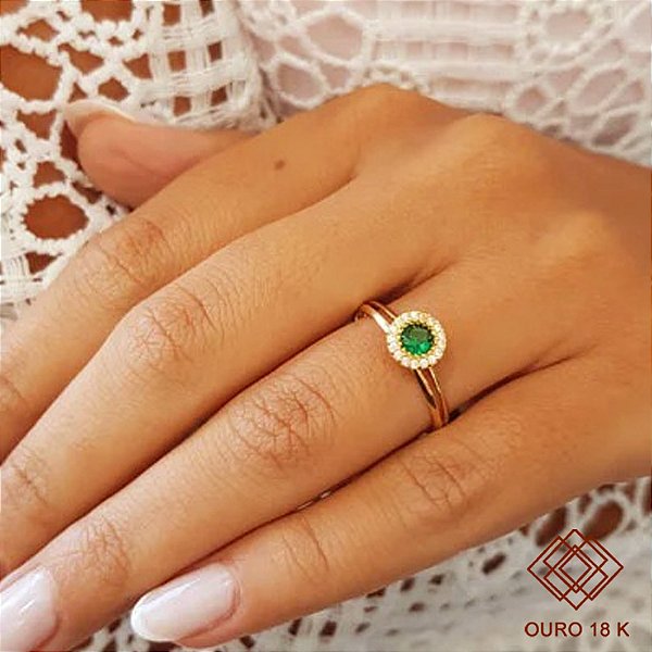 Anel Formatura Estética Ouro 18k - Sem emblema