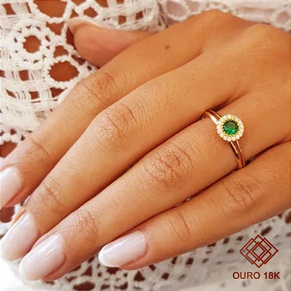 Anel Formatura Técnico de Enfermagem Ouro 18k - Sem emblema