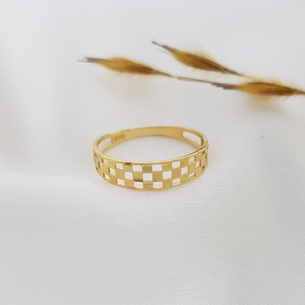 Anel Estamparia Ouro 18k