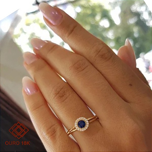 Anel Formatura Comércio Exterior Ouro 18k - Sem emblema